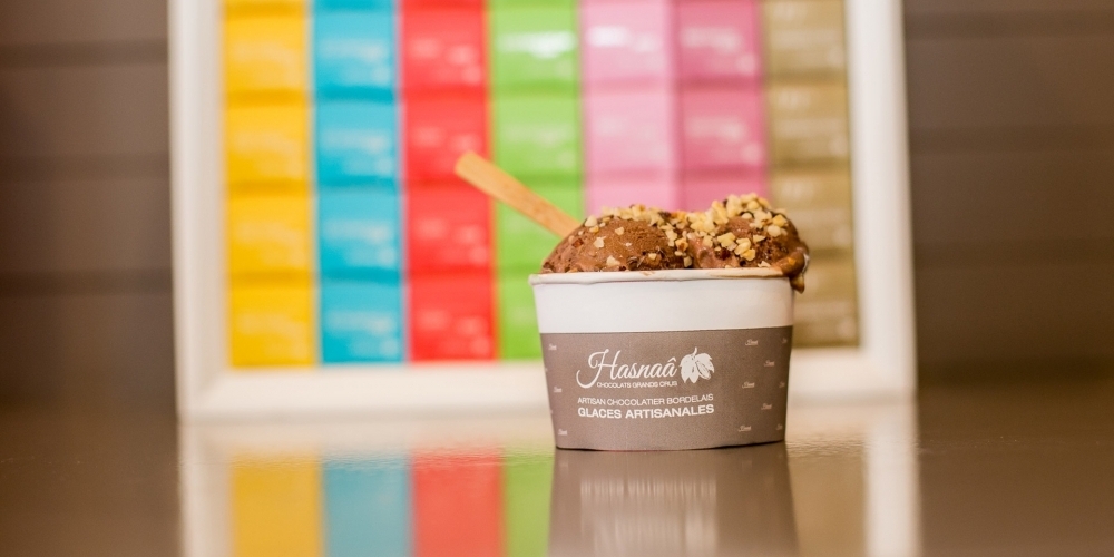 HasnaÃ¢ Fereirra lance sa gamme de glaces en exclusivitÃ© Ã  Bordeaux
